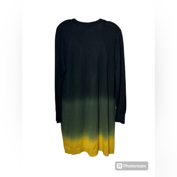 Chico's Women's Lightweight Ombre Open Front Long Line Cardigan Size‎ Medium - Picture 5 of 7